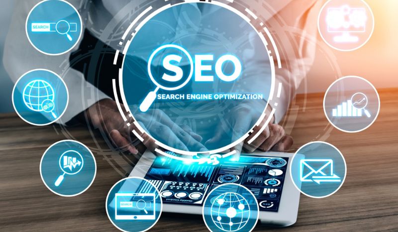 Image depicting SEO services in Colombia, focusing on improving online visibility.