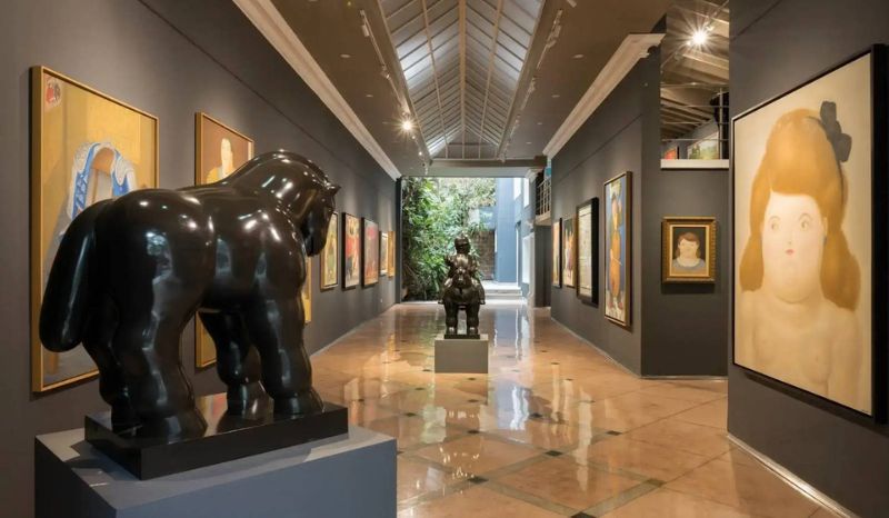 Obras expuestas de Fernando Botero en Museo de Antioquía