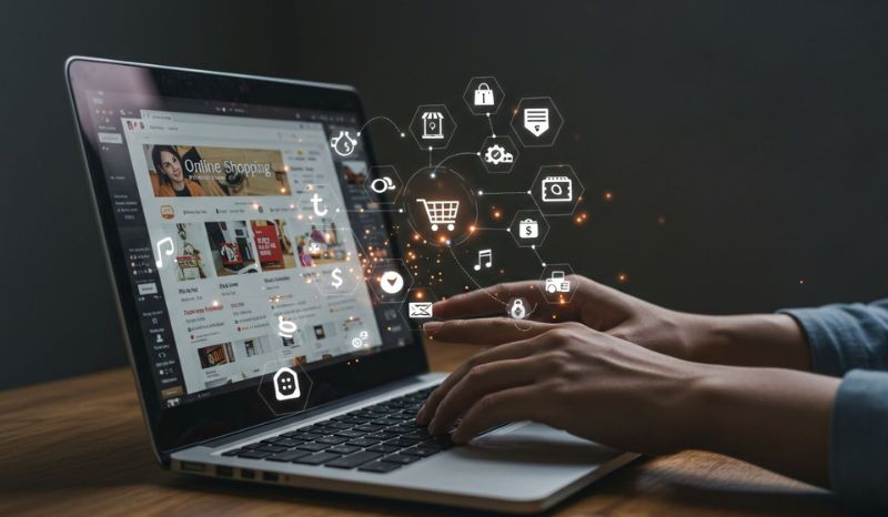 Creating a website for a business, including design and essential content