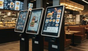 Menú digitalizado de un restaurante