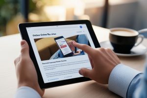 Diagrama que detalla cómo desarrollar un sitio web para negocios