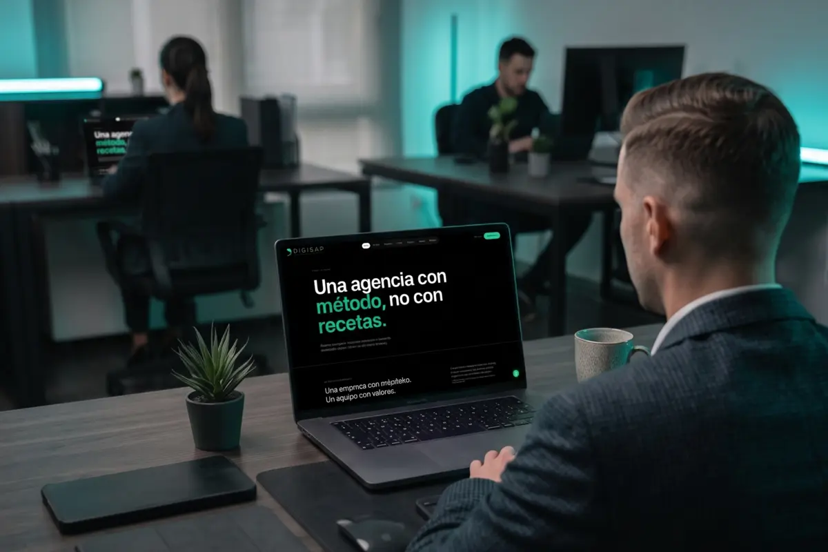 Nueva web de Digisap: servicios e industrias