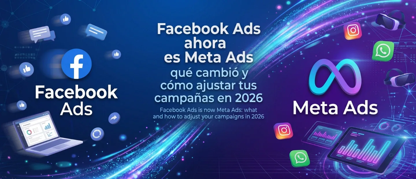 Transition from Facebook Ads to Meta Ads in 2026.